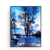 Painting by Numbers Blue Autumn